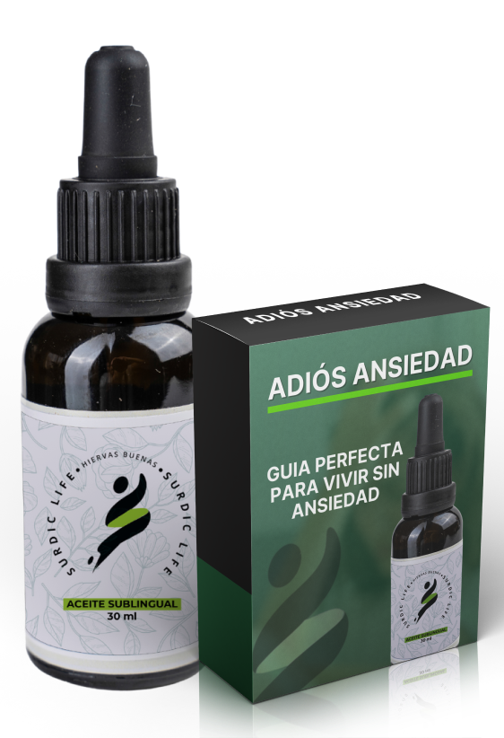 Aceite Sublingual x1 Gotero + Guía Adiós Ansiedad