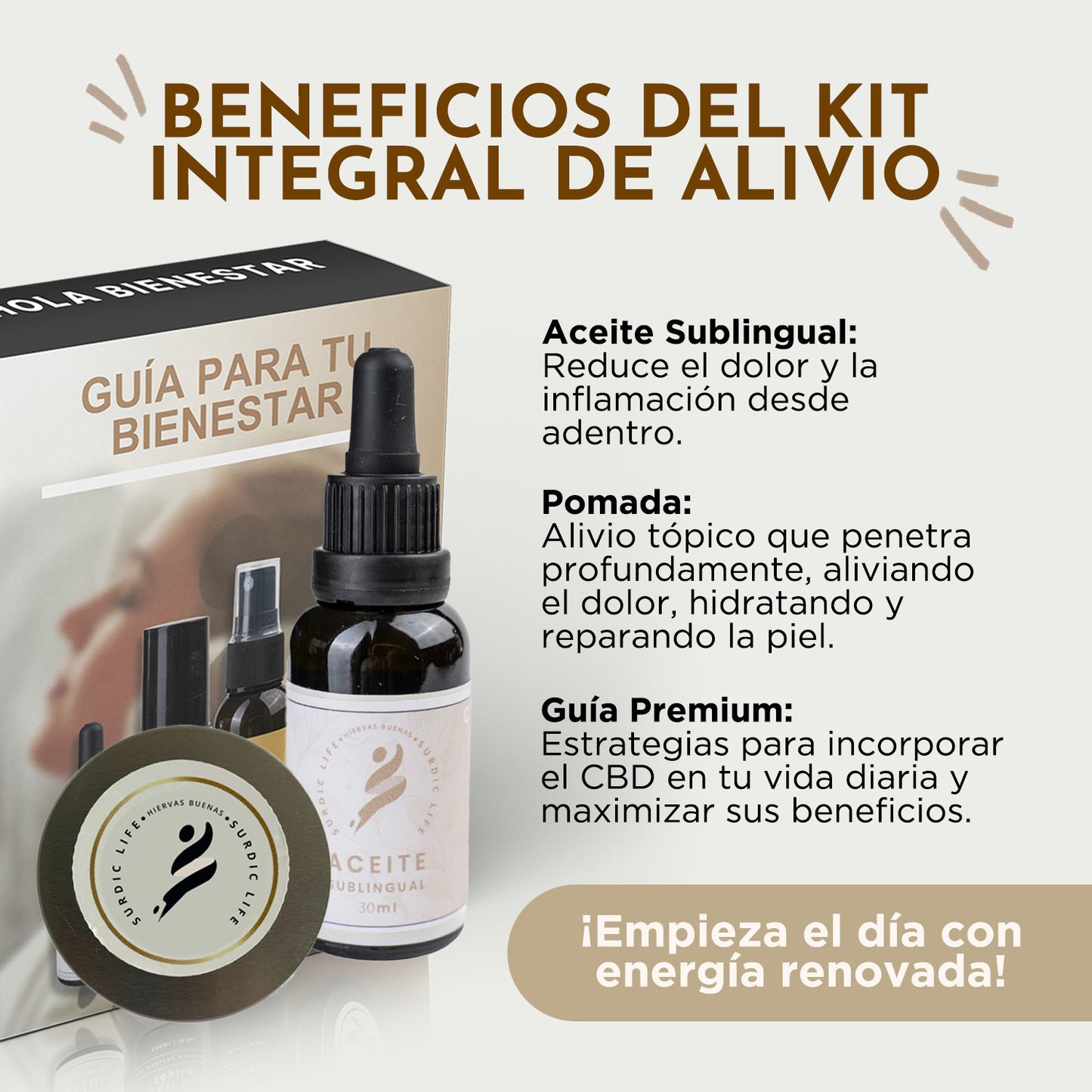 Kit Integral de Alivio