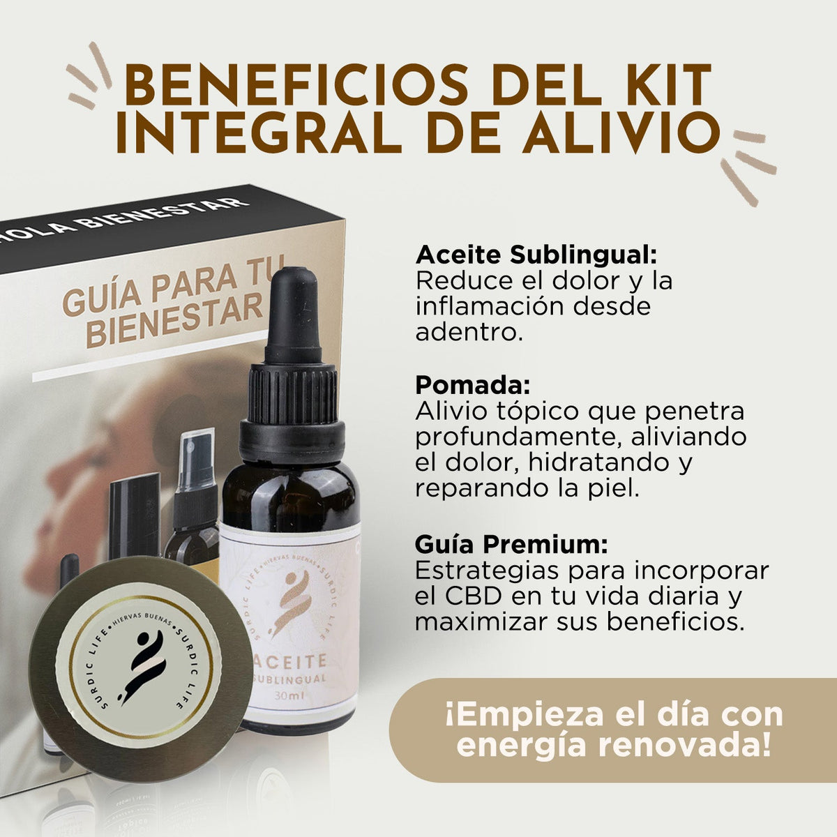 Kit Integral de Alivio Surdic Life - foto 2