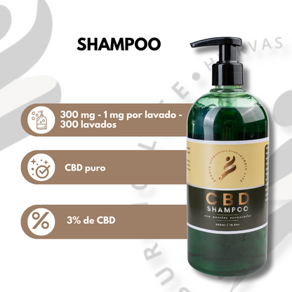 Shampoo de Cannabis 250ml
